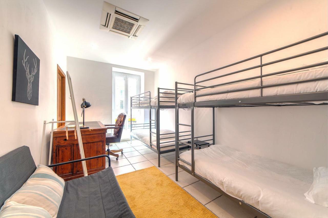 Lovely Large Familial Apartment In Central Nice, Ten Minutes Walk To The Beach! ภายนอก รูปภาพ