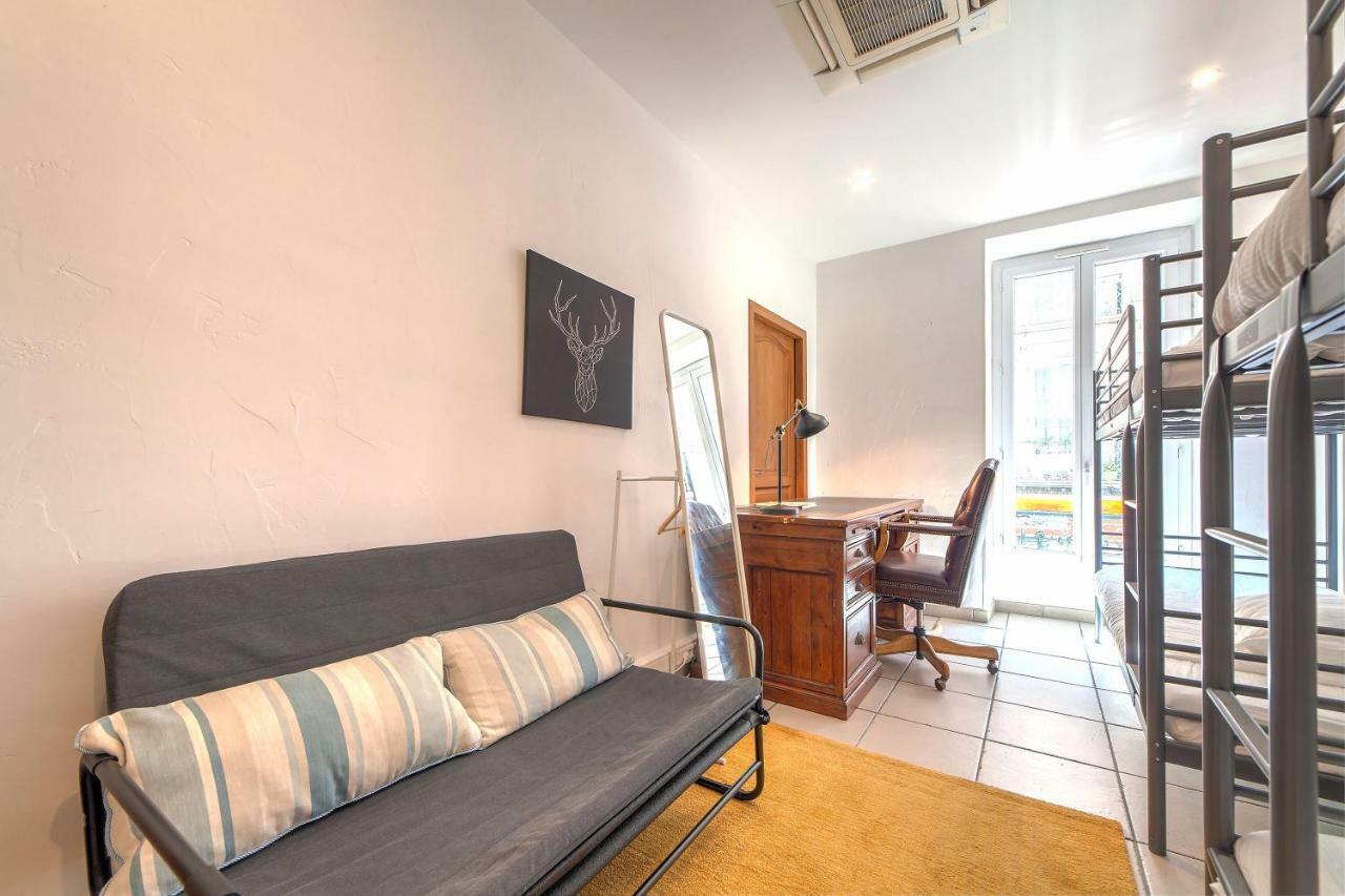 Lovely Large Familial Apartment In Central Nice, Ten Minutes Walk To The Beach! ภายนอก รูปภาพ